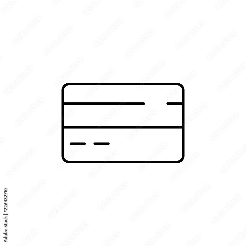credit card icon. Element of Christmas for mobile concept and web apps illustration. Thin line icon for website design and development, app development. Premium icon credit card icon. Element of Christmas for mobile concept and web apps illustration. Thin line icon for website design and development, app development. Premium icon