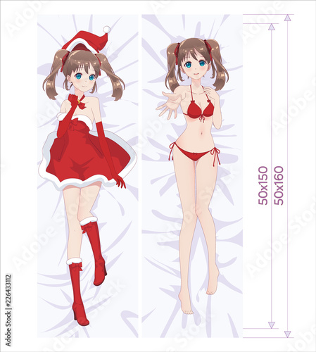 Dakimakura - Japanese body pillow for hugging