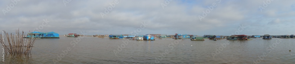 The largest freshwater lake in Southeast Asia - Tonle Sap
