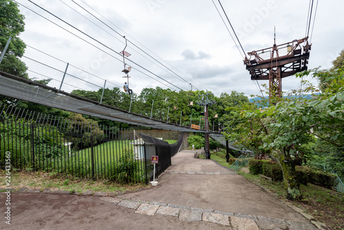 Ropeway to Matsuyama Castle photo