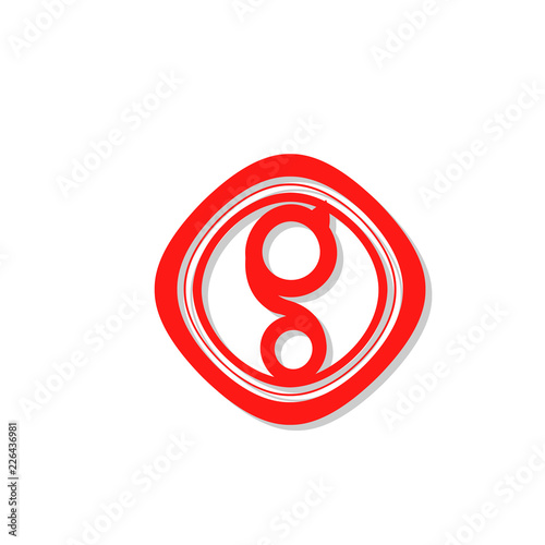 G letter icon sign symbol illustration vector