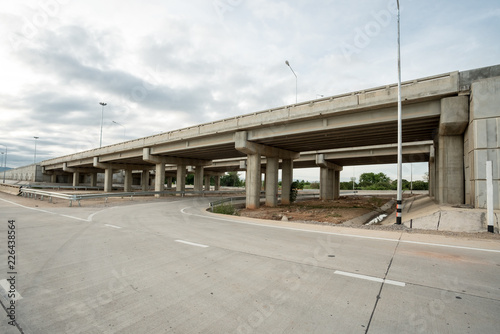 New road in northern Thailand