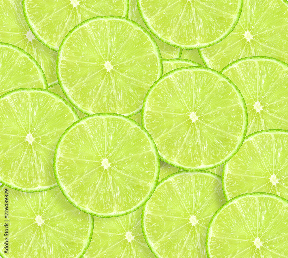 Lime slice background