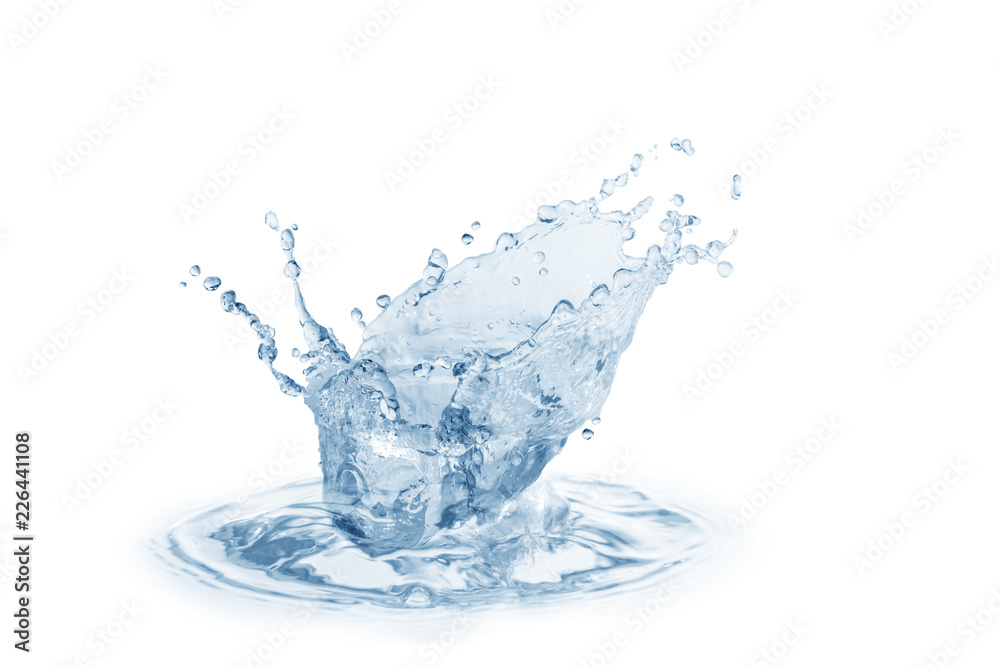 Water ,water splash isolated on white background Water ,water splash isolated on white background