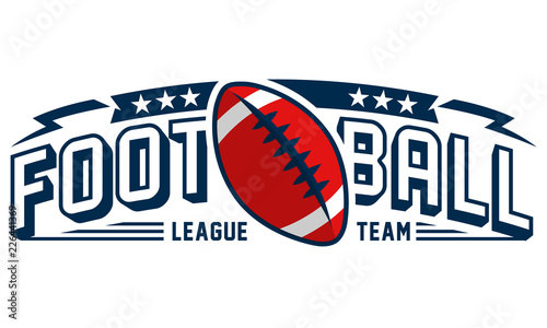 Modern logo concept for american football  team