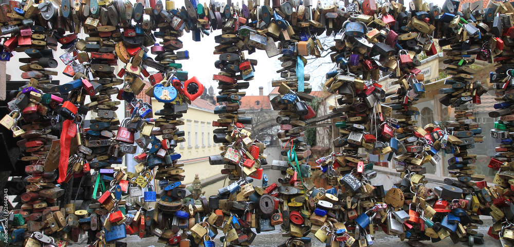 padlock as problem of sightseeing padlock as problem of sightseeing