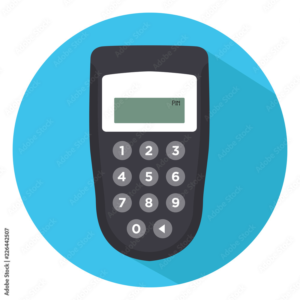 Vector illustration of calculator Vector illustration of calculator