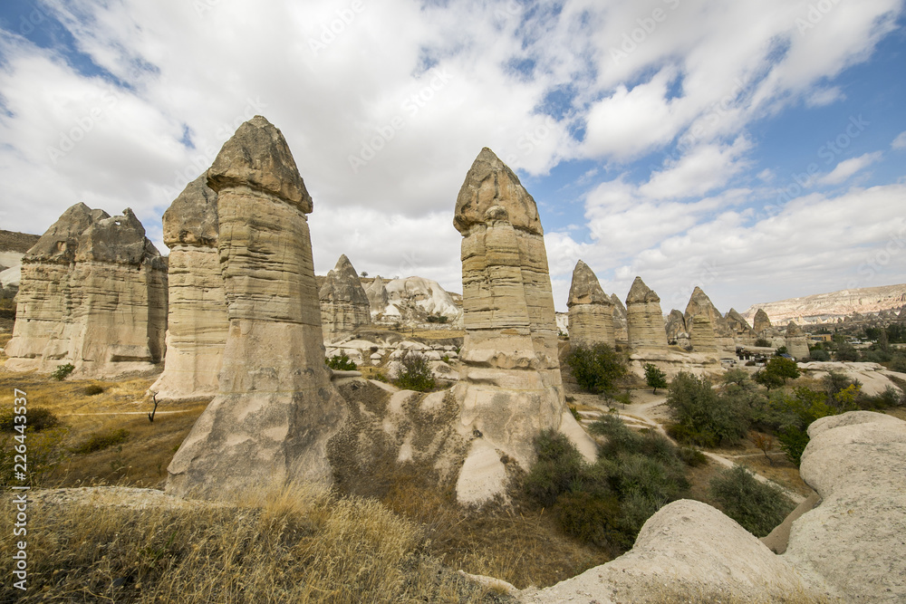 rock formations in cappadocia turkey rock formations in cappadocia turkey