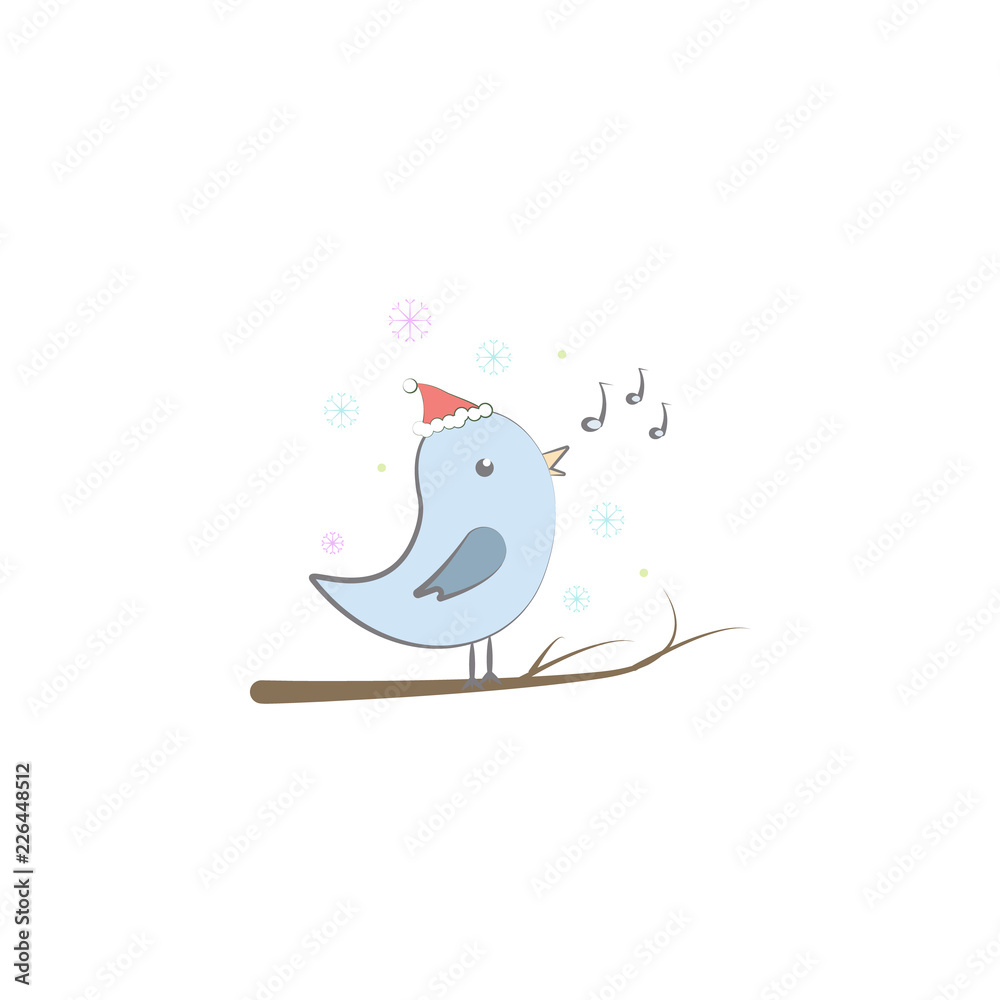 Christmas canary icon. Element of Christmas for mobile concept and web apps. Colored Christmas canary illustration can be used for web and mobile Christmas canary icon. Element of Christmas for mobile concept and web apps. Colored Christmas canary illustration can be used for web and mobile