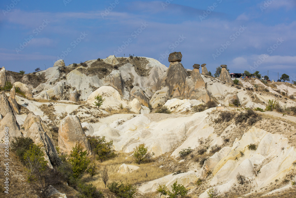 rock formations in cappadocia turkey