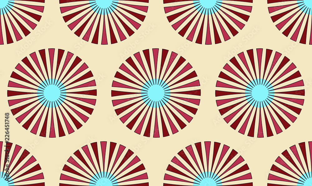 asian style floral seamless pattern in brown blue shades asian style floral seamless pattern in brown blue shades