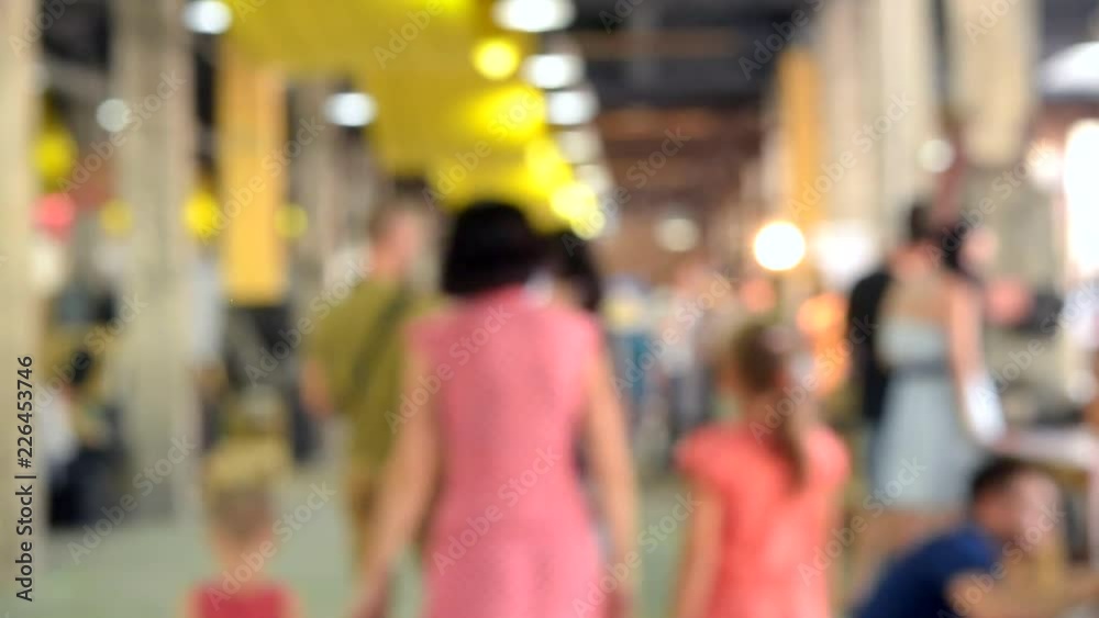 Blurred background white interior shopping center mall. Blurry backdrop corridor people art bokhe. Blurred background white interior shopping center mall. Blurry backdrop corridor people art bokhe.