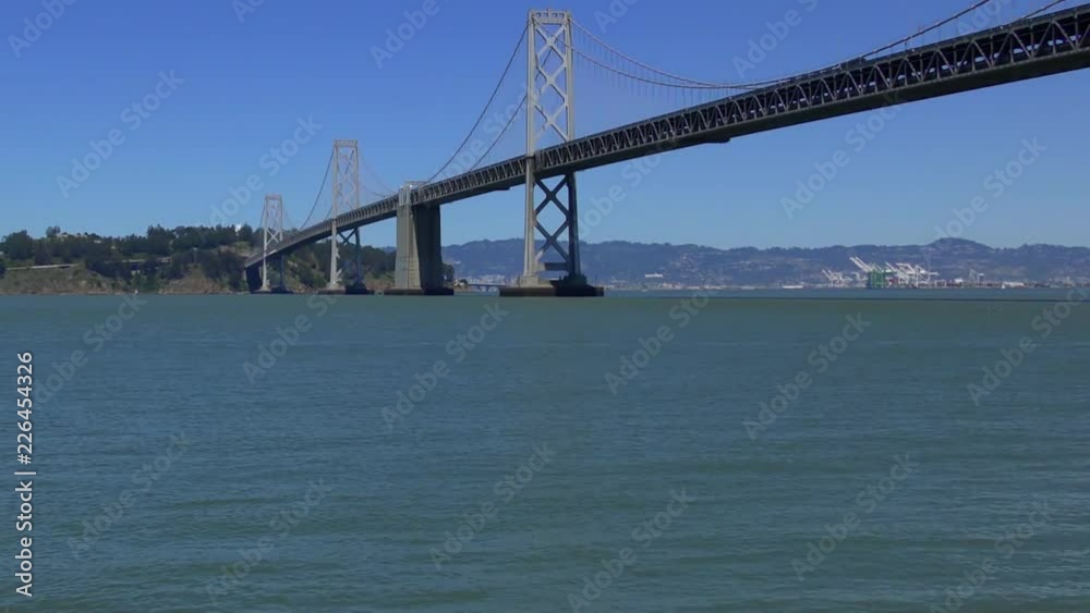 The Bay Bridge in San Francisco, California, USA, circa May 2017 The Bay Bridge in San Francisco, California, USA, circa May 2017