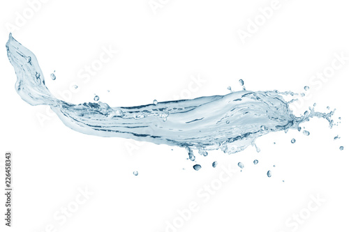Water  water splash isolated on white background water