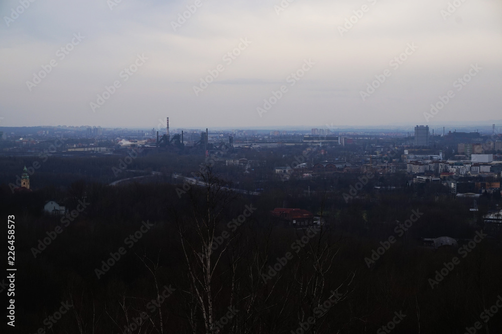 Ostrava city landscape