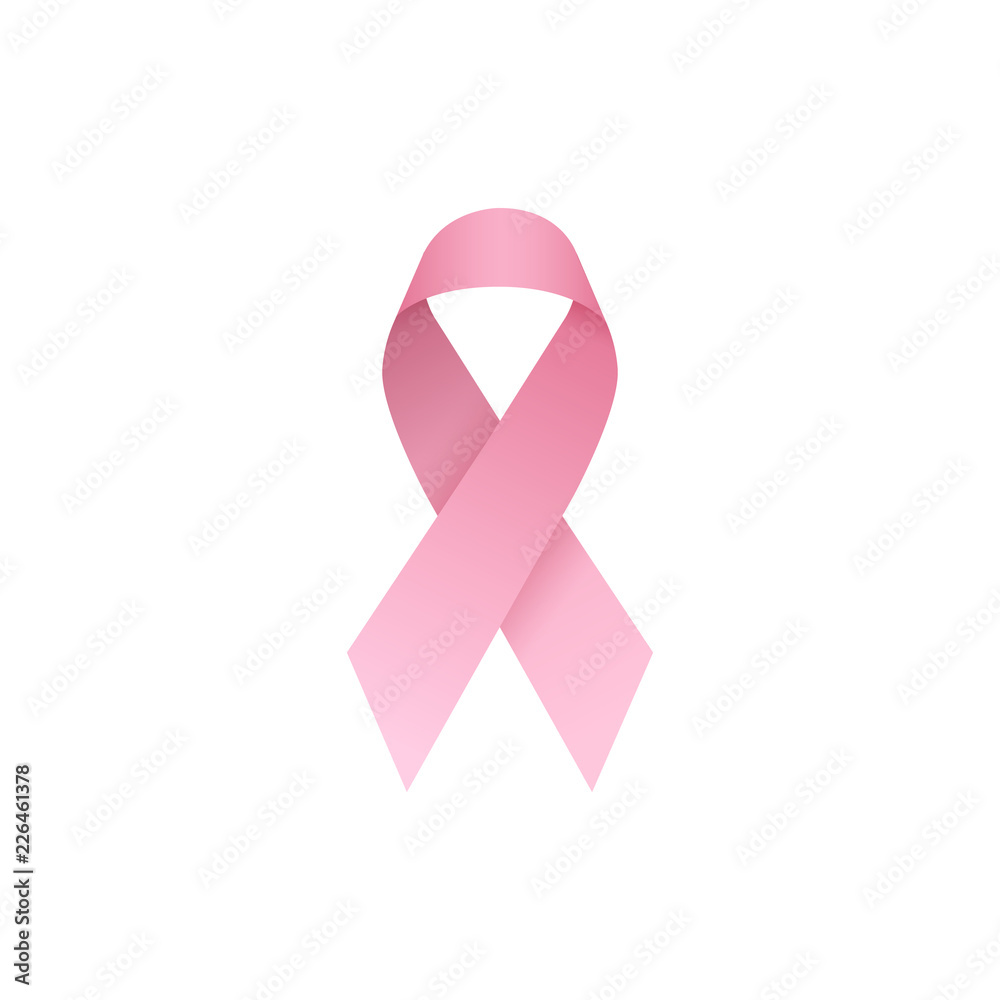 Breast cancer October awareness month. Pink ribbon. World cancer day. Bright pink awareness ribbon. Breast cancer awareness symbol. Vector illustration. Breast cancer October awareness month. Pink ribbon. World cancer day. Bright pink awareness ribbon. Breast cancer awareness symbol. Vector illustration.