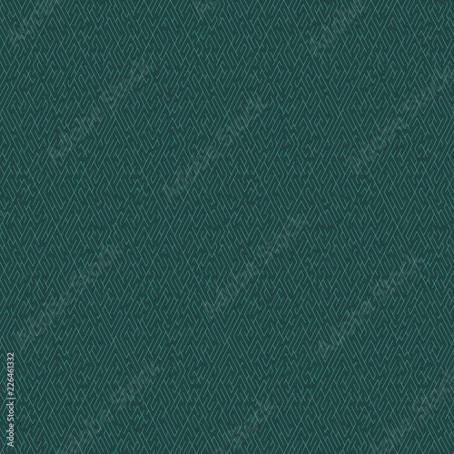 Labyrinth background. Geometric irregular backdrop. Abstract turquoise seamless line maze pattern.