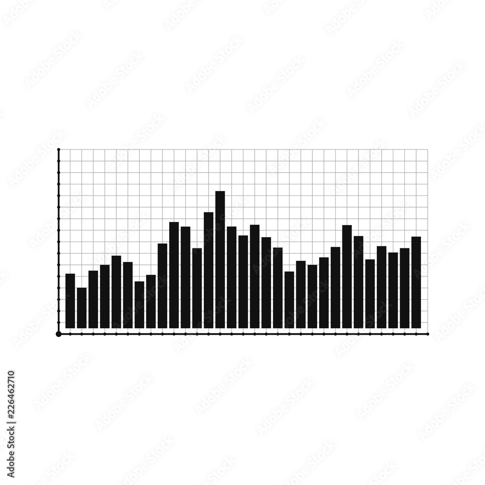 Bar graph and line graph templates, business infographics, vector illustration. Graphs and charts set. Statistic and data, information infographic.