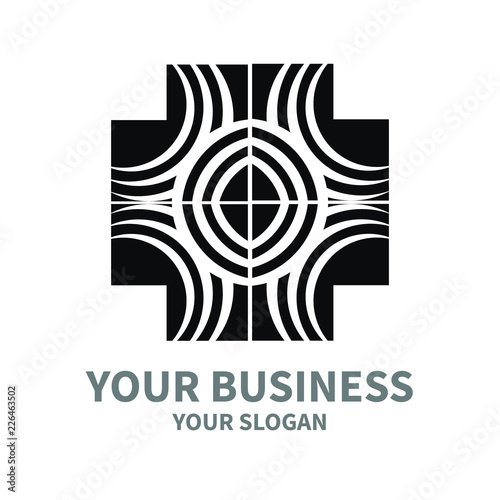 the crossbar abstract logo