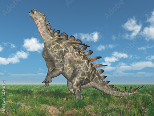 Fototapeta Naklejka Na Ścianę i Meble -  Dinosaurier Huayangosaurus
