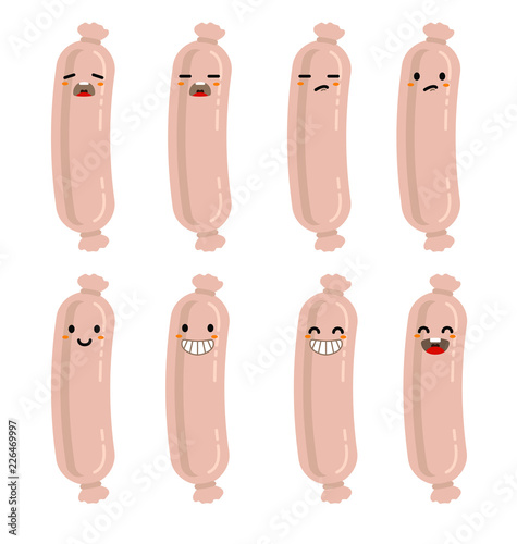 Wurst Comic Charakter