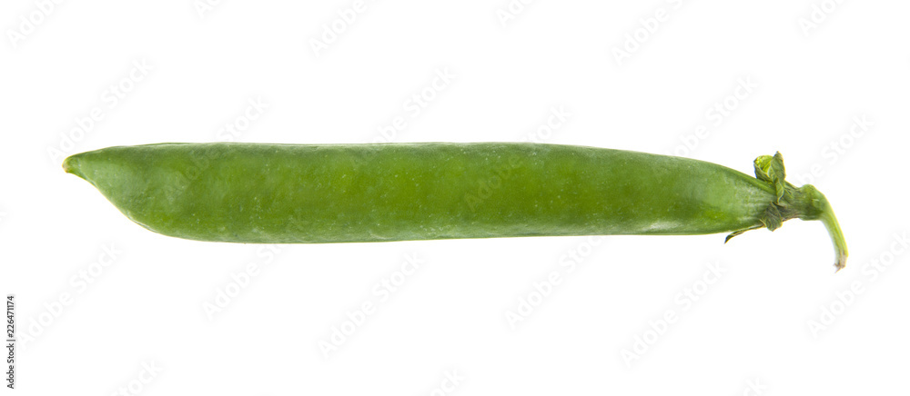 green peas isolated on white background. As an element of packaging design green peas isolated on white background. As an element of packaging design