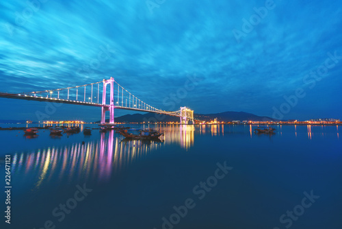 Thuan Phuoc Bridge at Da nang city, Viet Nam