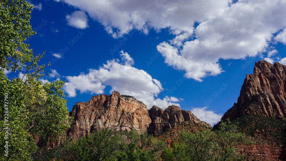 Amaing View in Zion National Park Amaing View in Zion National Park