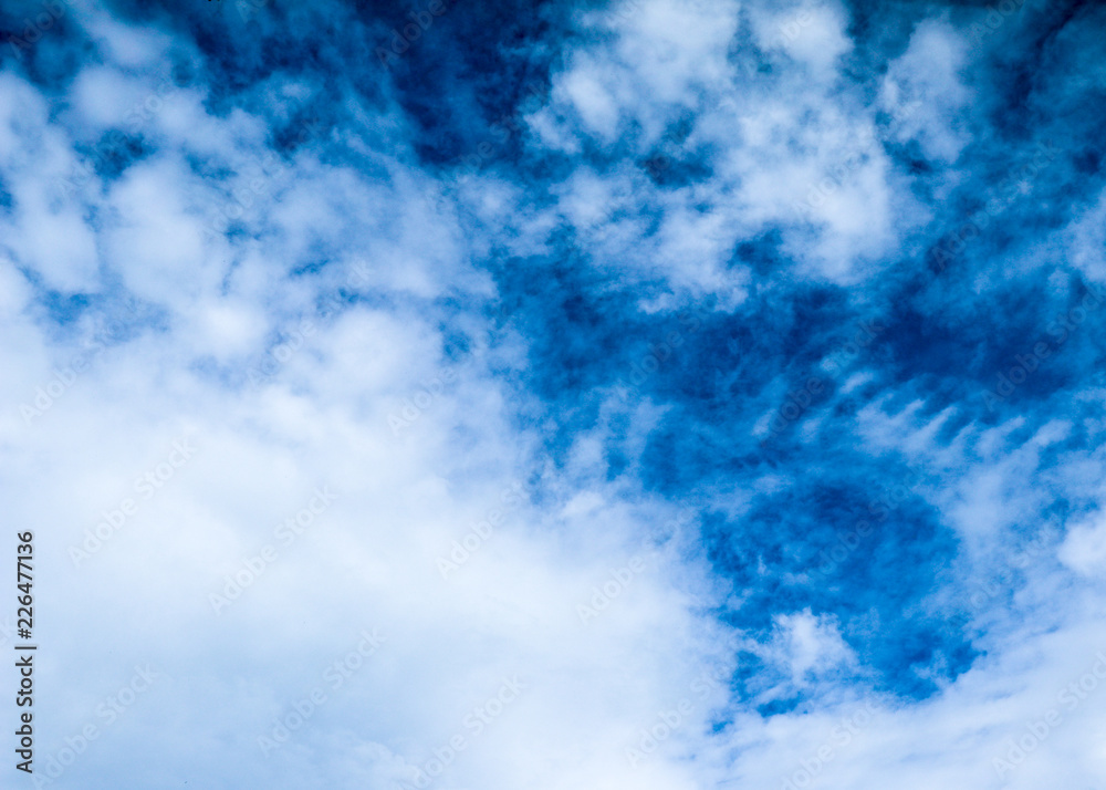 Fototapeta premium Messy Clouds