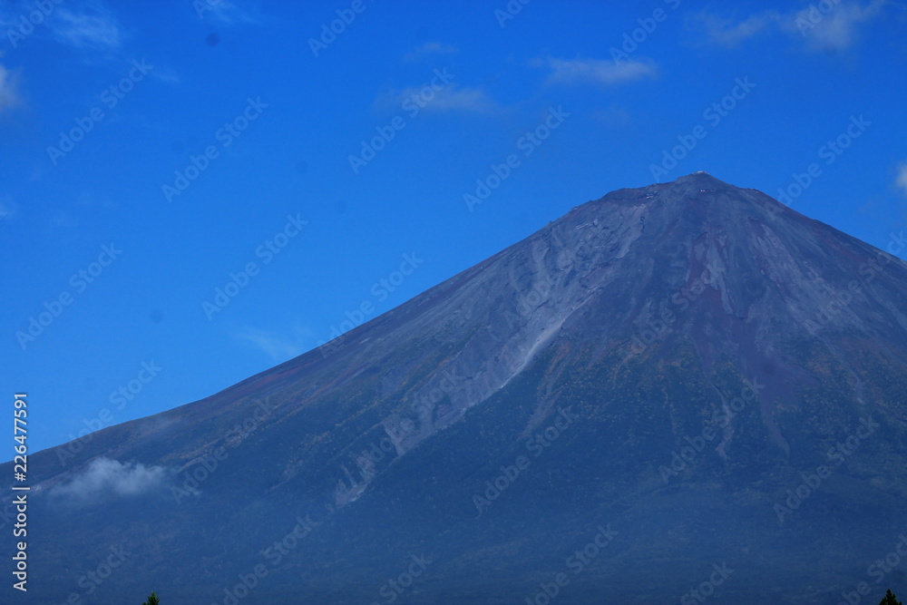 夏の富士山