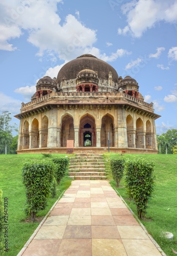 Mohammad Shah's Tomb from Sayyid and Lodhi period inside Lodhi Garden, New Delhi India