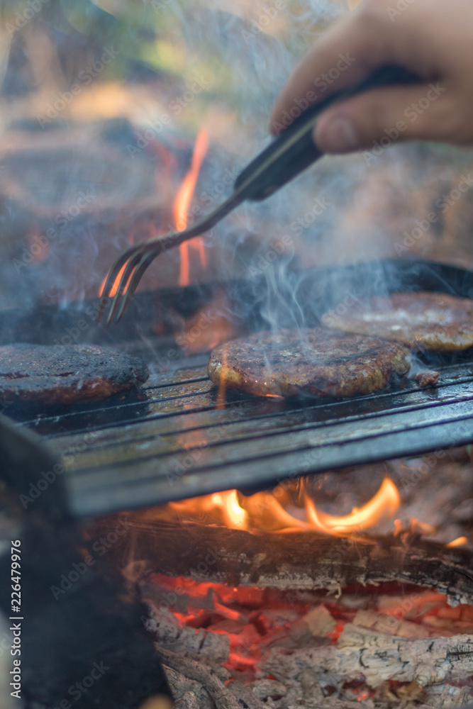 Hamburger BBQ