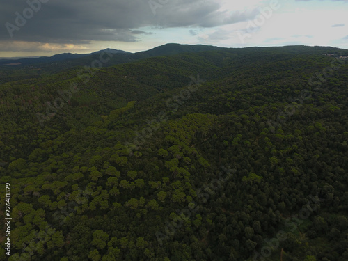 paisajes aereos con drone photo