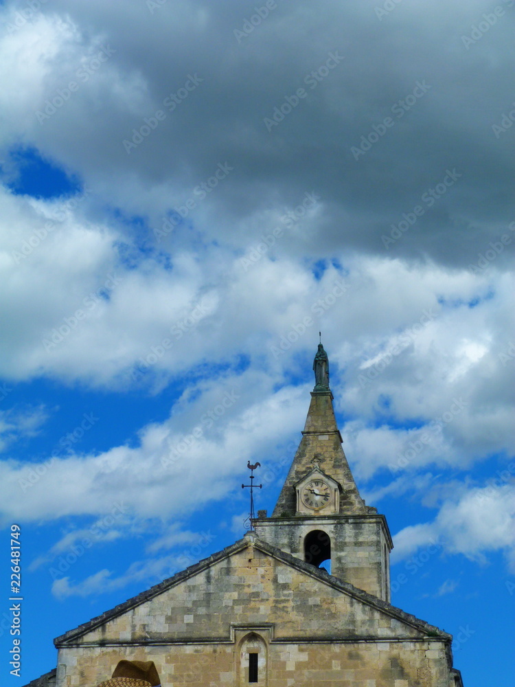 A church in Arles, Provence, France