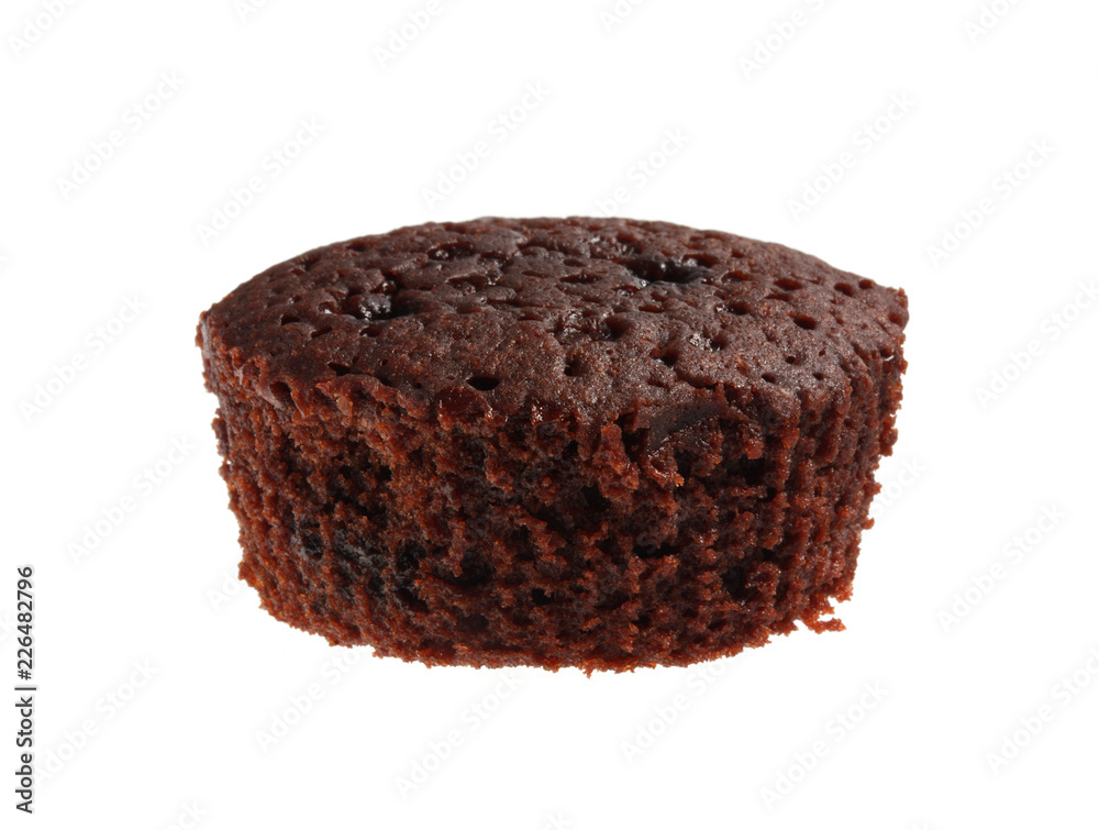 chocolate cake on white background chocolate cake on white background
