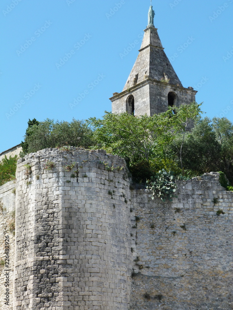 The city walls of Arles, Provence, France