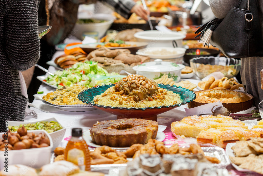 Fototapeta premium Żywność z Bliskiego Wschodu