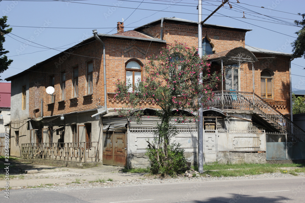 Old ruined building in Abkhazia