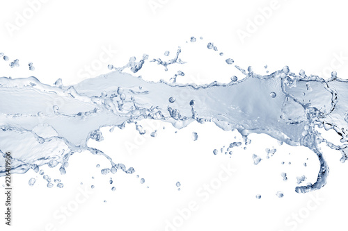 Water ,water splash isolated on white background,water