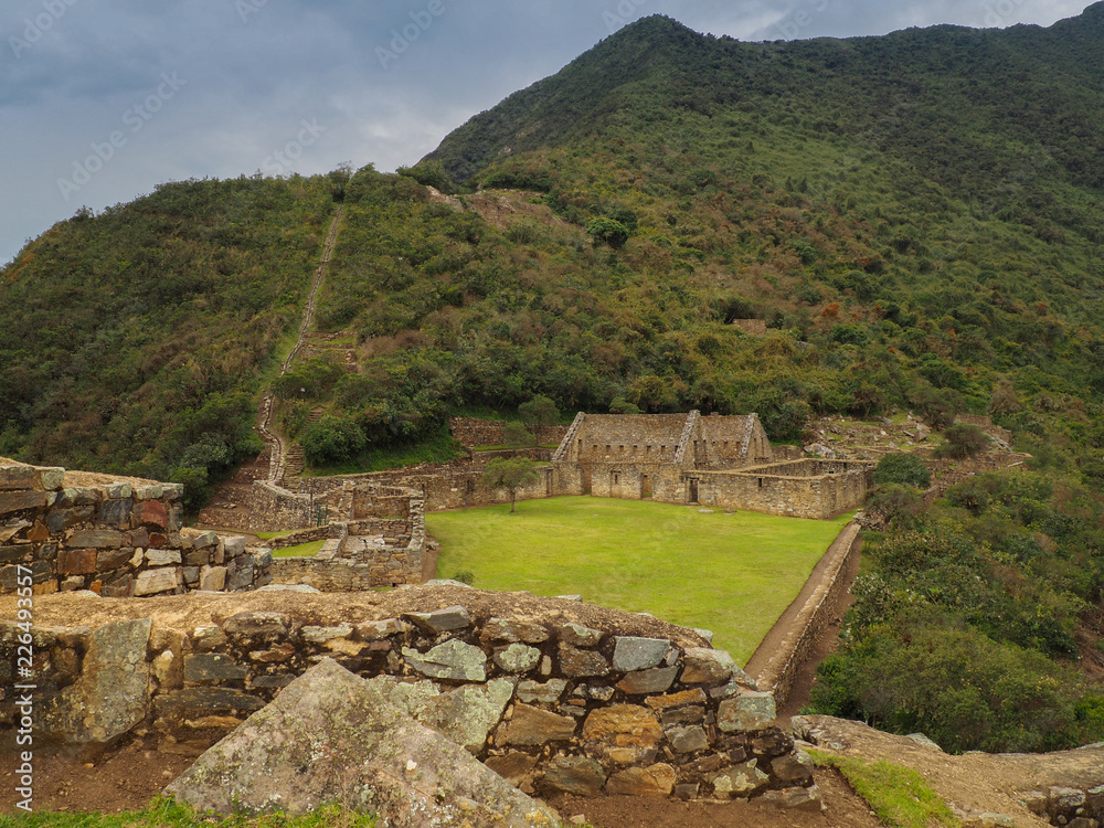 Choquequirao Inca ruin site, Peru