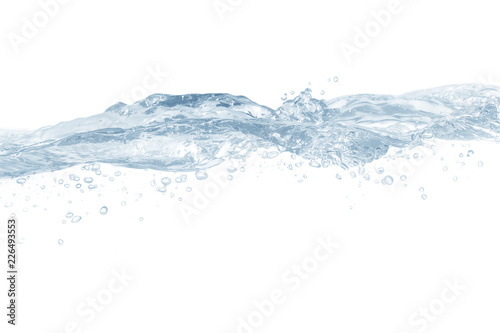 Water ,water splash isolated on white background,water