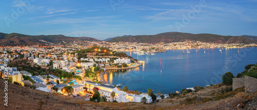 Beautiful Bodrum after sunset