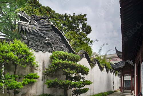 Photography Drachen im Yu Garden; Shanghai; China
