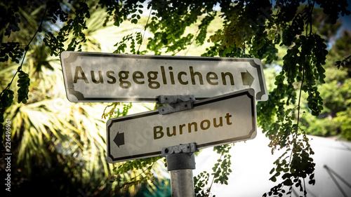 Schild 336 - Ausgeglichen