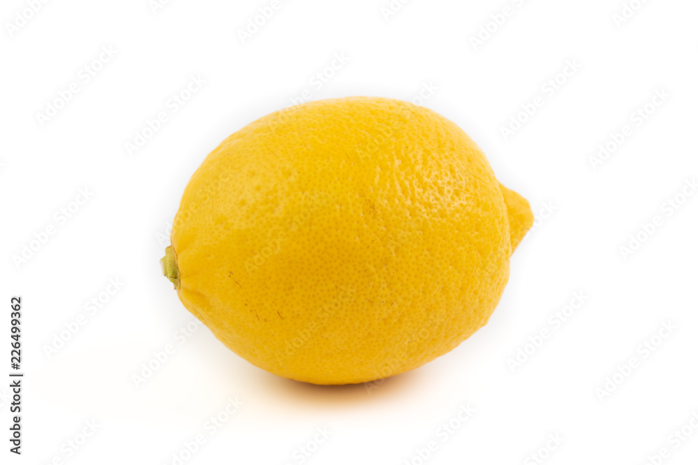 lemon isolated on white background