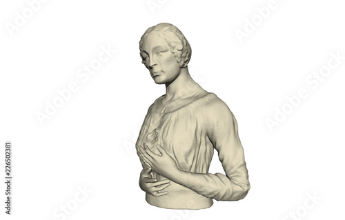 Antike Statue einer Frau