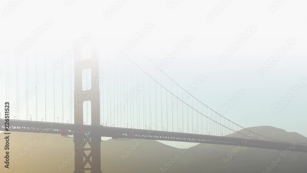 The Golden Gate Bridge at sunset as seen from Chrissy Field, San Francisco, California, USA The Golden Gate Bridge at sunset as seen from Chrissy Field, San Francisco, California, USA