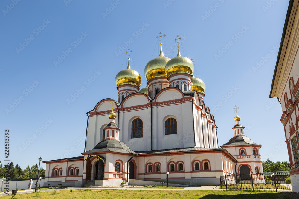Assumption cathedral, Iversky male monastery on Valdai, Russia.