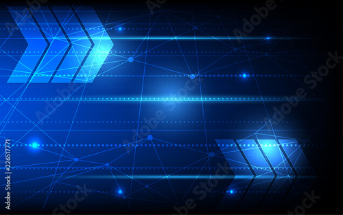 Abstract futuristic lines background