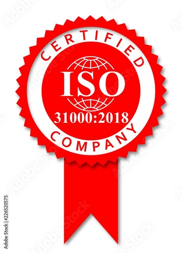 ISO 31000-2018_Risk Management new version red medal